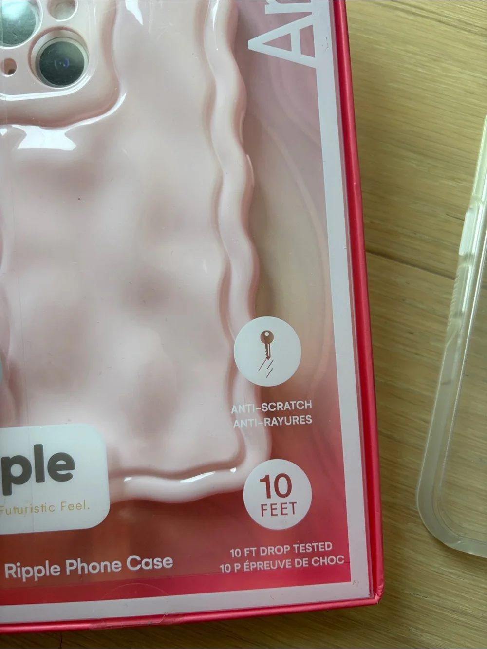 Pink Ripple iPhone 15 Case and Otterbox case